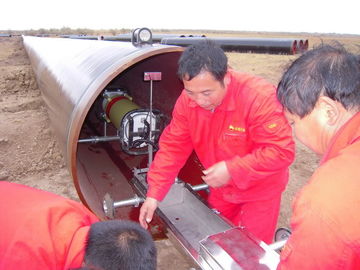 ง่ายต่อการใช้งาน 110V 220 V HUATEC X Ray Pipeline Crawlers Radiography Pipeline Inspection