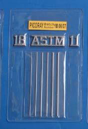 ASME E1025 ASTM E747 ลวด Penetrameter Penetrometer ตัวบ่งชี้คุณภาพของภาพ IQI