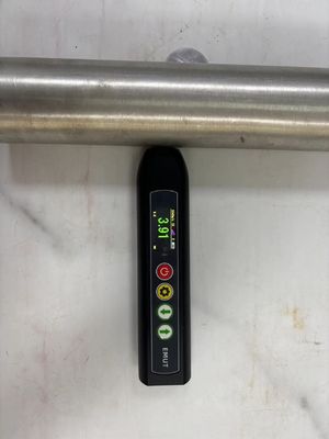 A scan B scan EMAT Air Coupling Ultrasonic Thickness Gauge ที่มีพื้นผิวอุณหภูมิสูง