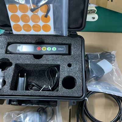 RS485 Ethernet ไม่ติดต่อ ไม่เชื่อมต่อ สะท้อนเสียงเดียว สะท้อนเสียงคู่ EMAT เครื่องวัดความหนาด้วยเสียงฉีด ultrasonic TG-14D