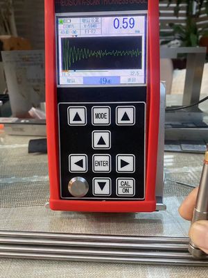 A สแกน B สแกน 0.001mm ความละเอียด htigh ขาดเคลือบวัดความหนา Ultrasonic