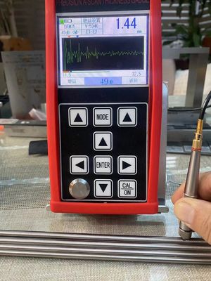 A สแกน B สแกน 0.001mm ความละเอียด htigh ขาดเคลือบวัดความหนา Ultrasonic