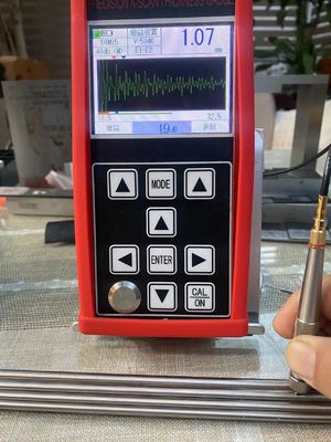 A สแกน B สแกน 0.001mm ความละเอียด htigh ขาดเคลือบวัดความหนา Ultrasonic